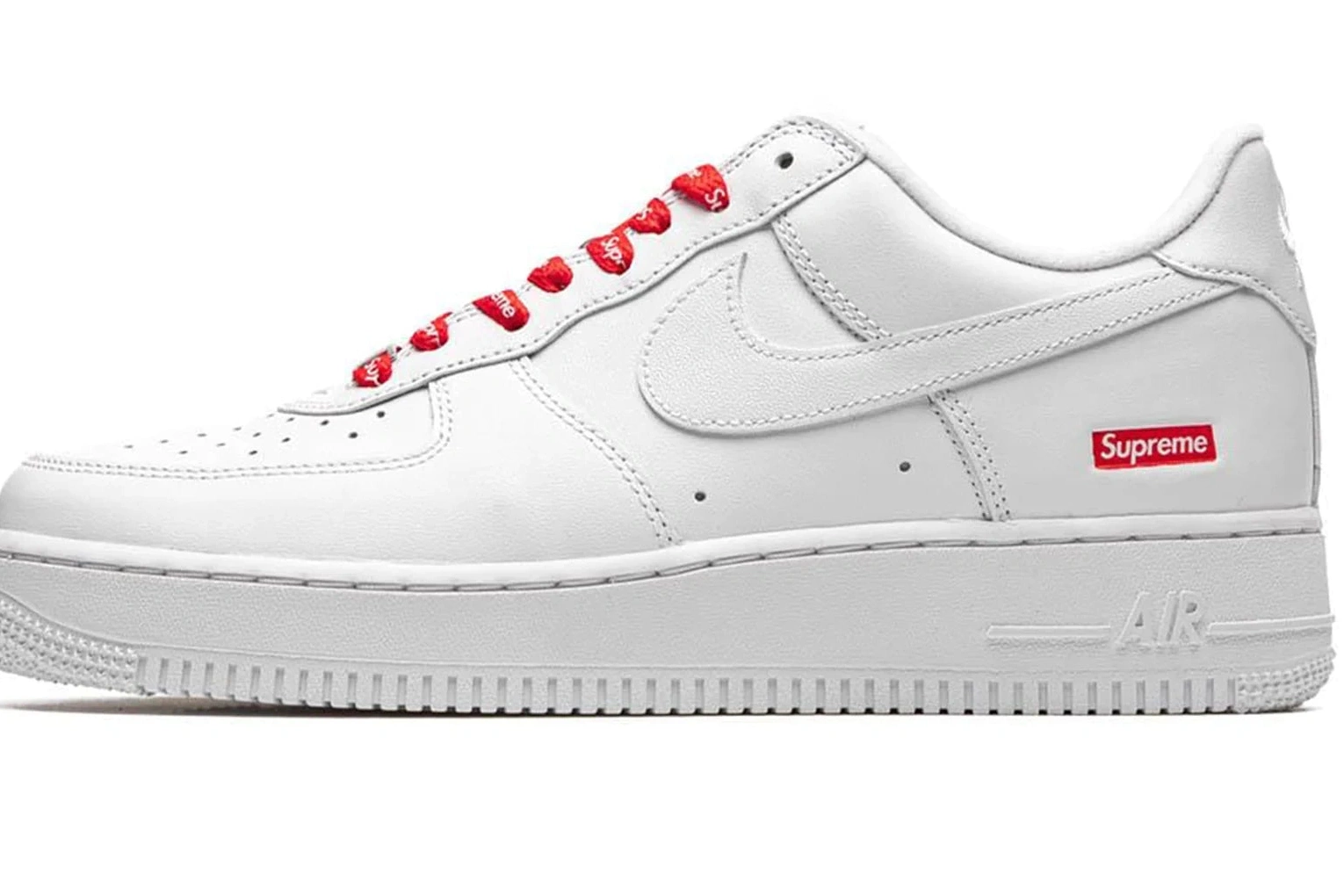 1 Force Air Nike Supreme White Low 0721